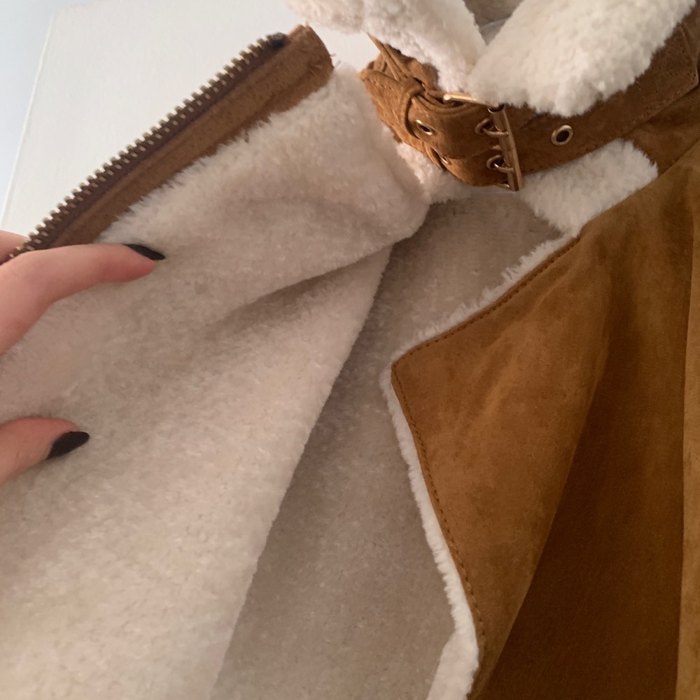 Tan shearling - Picture 7 of 8